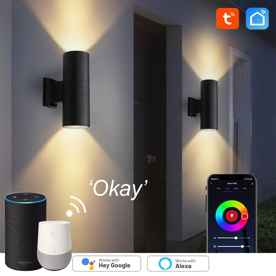 Outdoor Lighting Zigbee - Умные уличные настенные светильники Tuya, водонепроницаемое