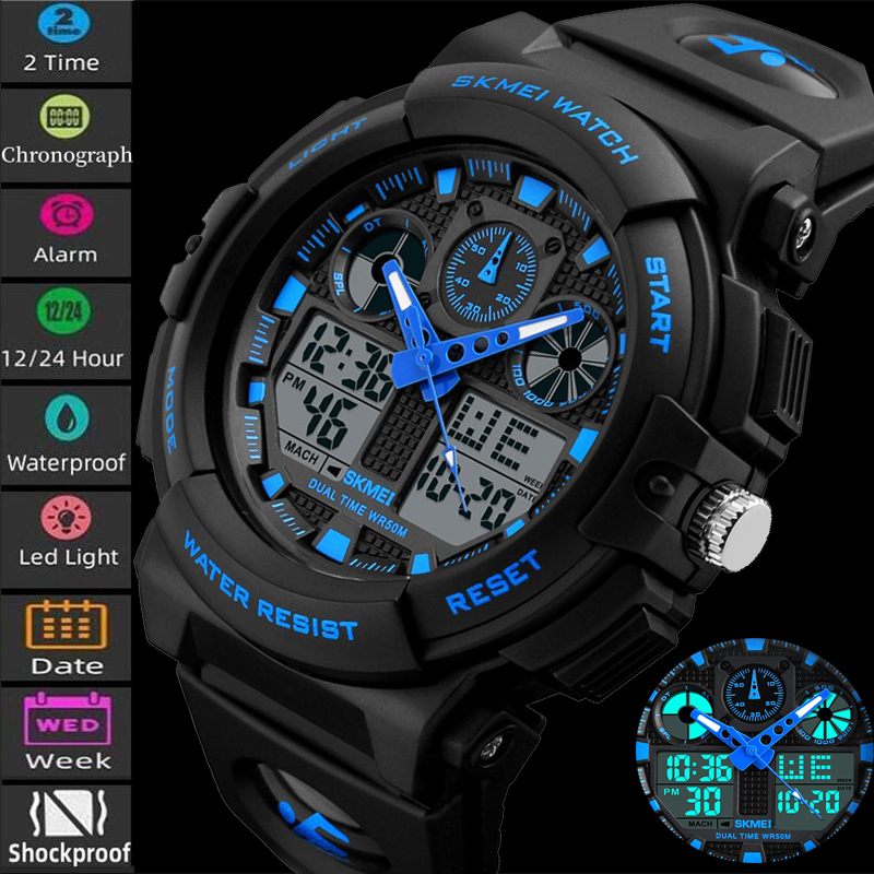 Outdoor Lighting Timer - Новинка 2017, мужские спортивные часы SKMEI,