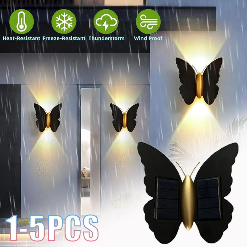 Outdoor Lighting Accent - 1-5 шт. Солнечный настенный светильник в