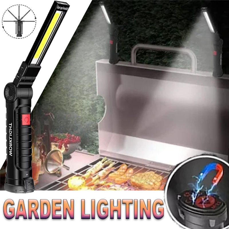 Outdoor Lighting Lowes - Портативный светодиодный фонарик с магнитным крючком,