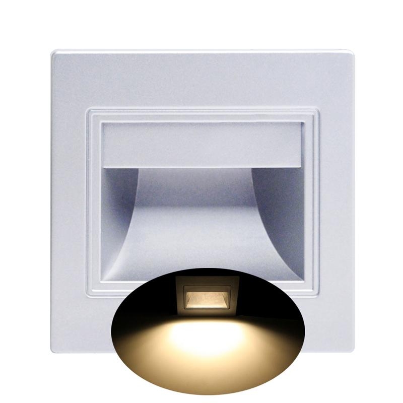 Outdoor Lighting On Stairs - 581E 1,5 Вт Светодиодный встраиваемый светильник