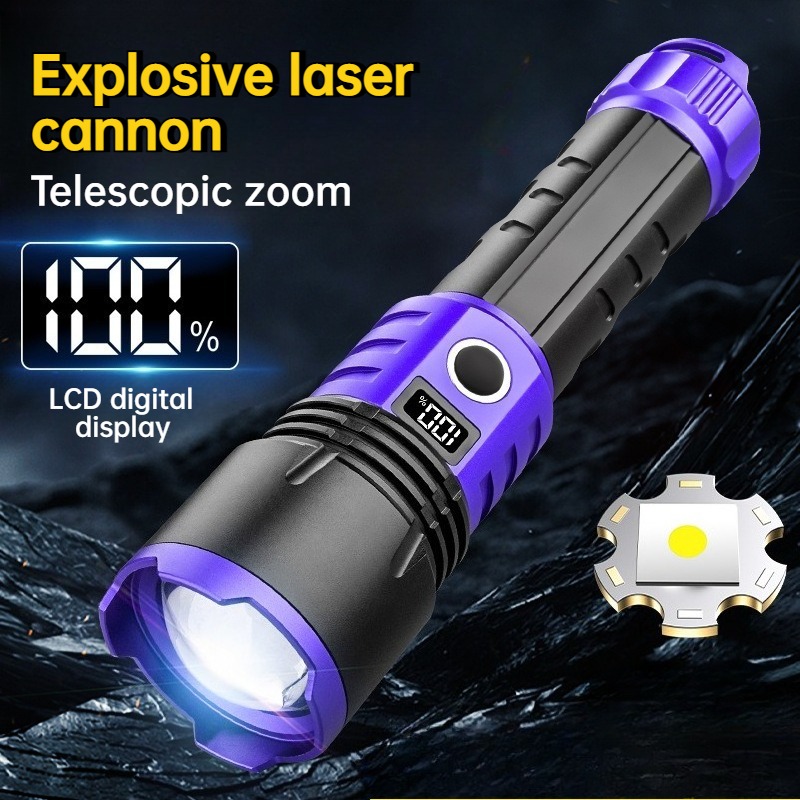 Outdoor Lighting Usb - Многофункциональный мощный светодиодный фонарь с USB-зарядкой,