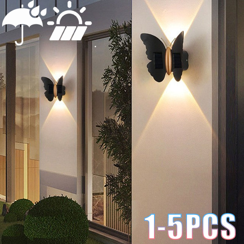 Outdoor Lighting Accent - 1-5 шт. Солнечный настенный светильник в