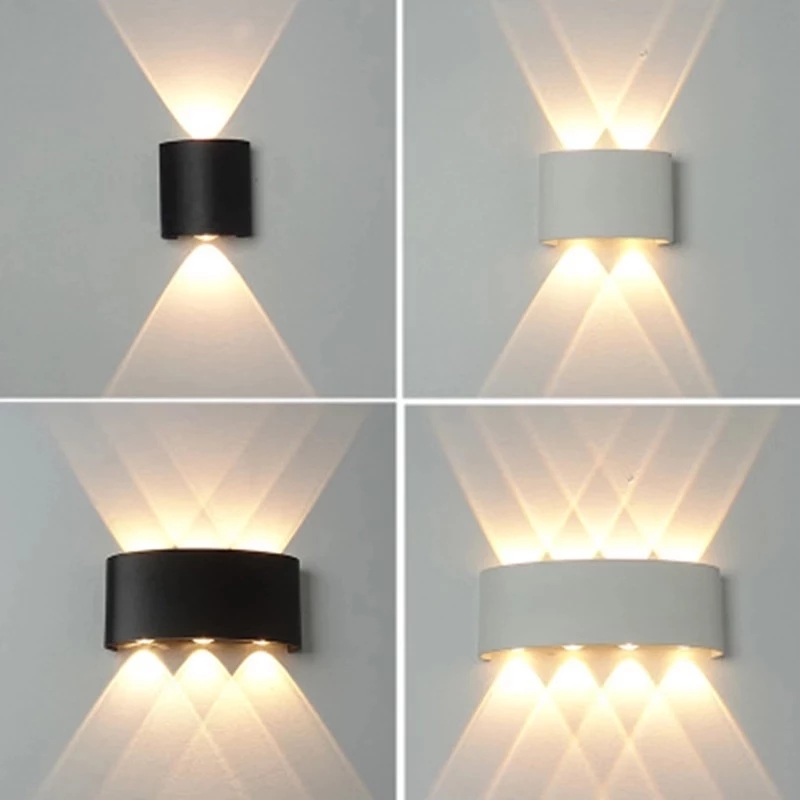 Outdoor Lighting On Stairs - Светодиодный настенный светильник, алюминиевый, уличный, для