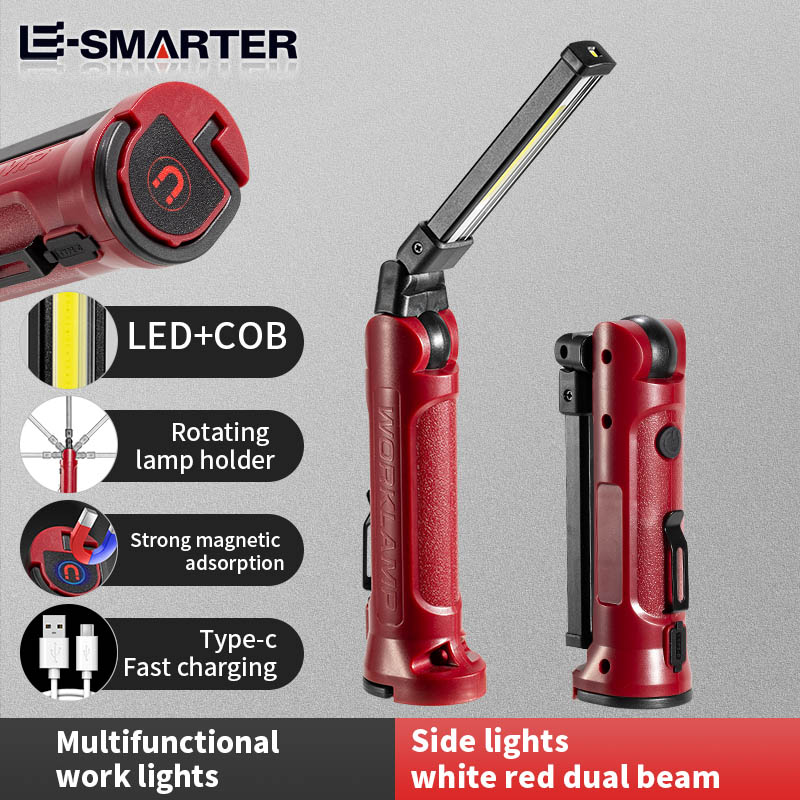 Outdoor Lighting Lowes - COB светодиодный рабочий фонарь, перезаряжаемый складной