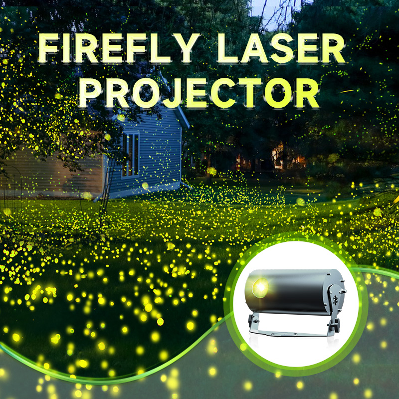 Outdoor Lighting Ideas For Party - Динамический лазерный проектор Firefly, IP65, водонепроницаемый,