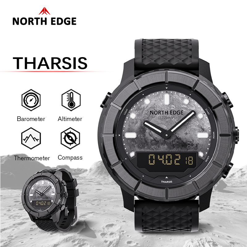 Outdoor Lighting Timer - Мужские цифровые часы NORTH EDGE THARSIS