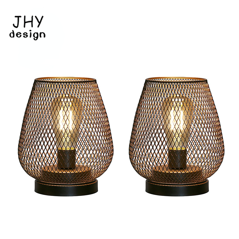 Outdoor Lighting Accent - Настольная лампа с металлической клеткой, светодиодный