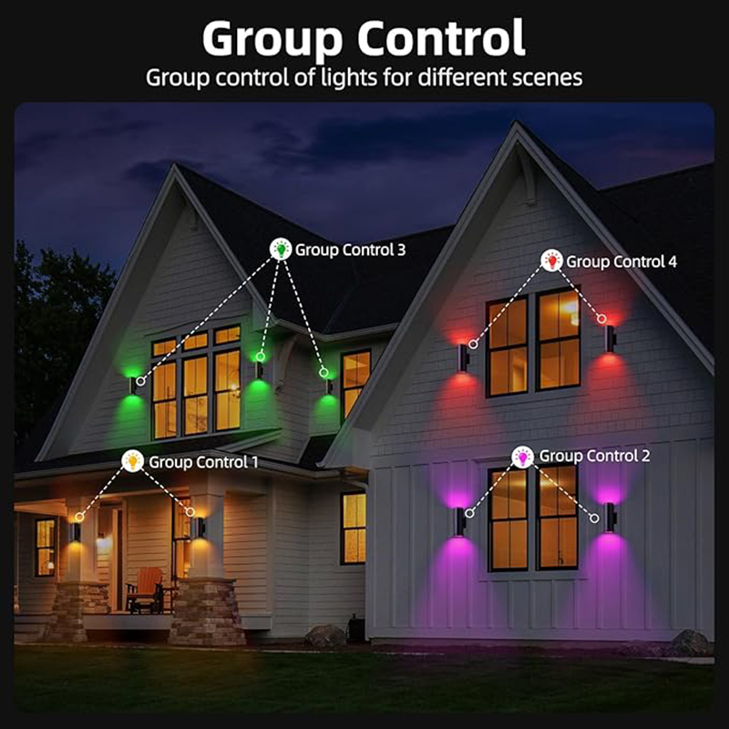 Умные уличные настенные светил – обзор и цена Outdoor Lighting Zigbee