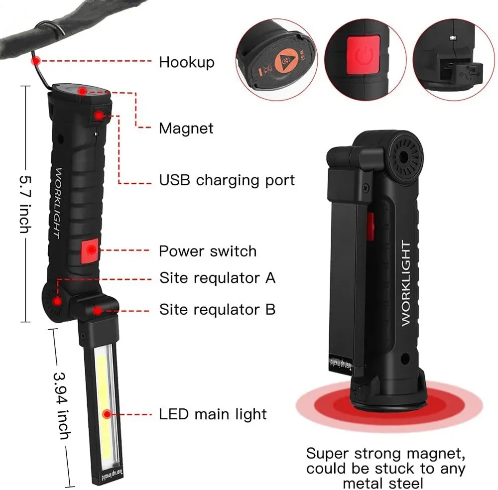 Портативный светодиодный фонар – обзор и цена Outdoor Lighting Usb