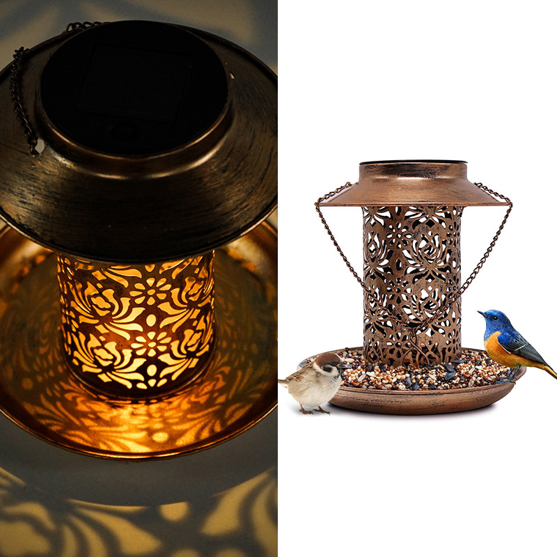 Солнечная металлическая кормуш – обзор и цена Outdoor Lighting Backyard Ideas