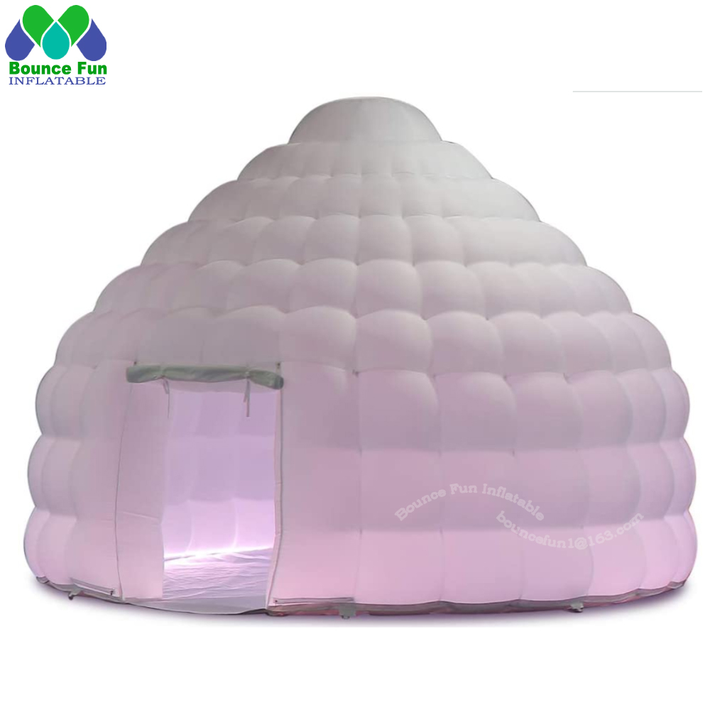 Белая надувная купольная палат – обзор и цена Outdoor Lighting Rental For Party