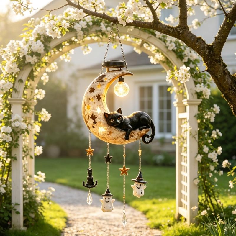 L43A Солнечный Хэллоуин, черны – обзор и цена Outdoor Lighting Accent