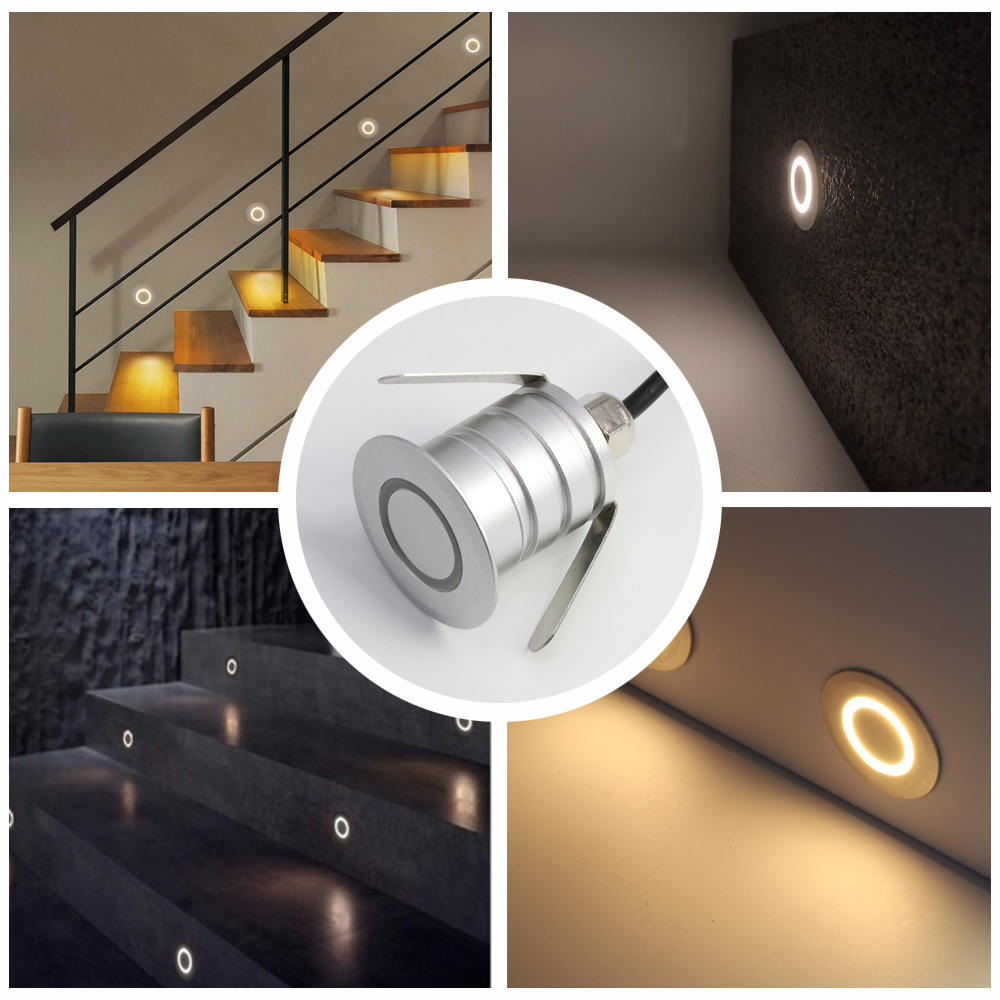 Круглая настенная лампа, свето – обзор и цена Outdoor Lighting On Stairs