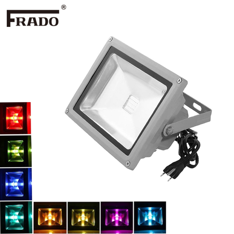 Светодиодные прожекторы RGB 10 – обзор и цена Outdoor Lighting Zigbee