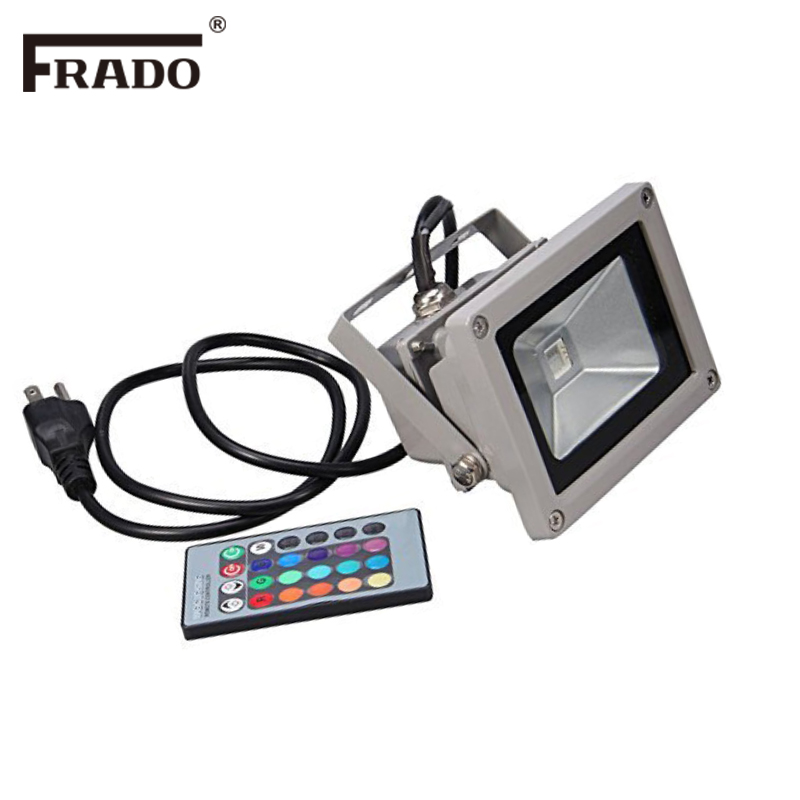 Светодиодные прожекторы RGB 10 – обзор и цена Outdoor Lighting Zigbee