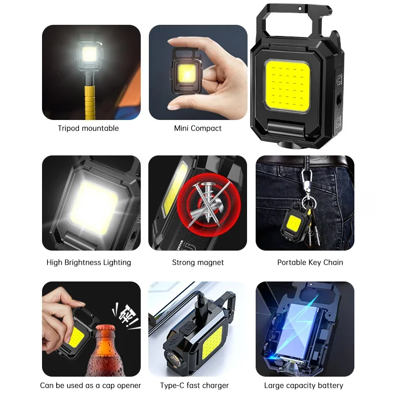 Мини-фонарик-брелок COB, рабоч – обзор и цена Outdoor Lighting Lowes