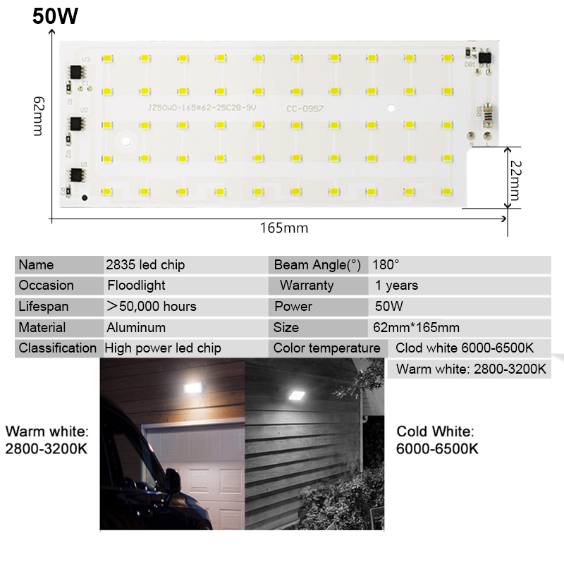 2 шт./лот, 50 Вт, светодиодные – обзор и цена Zumtobel Outdoor Lighting