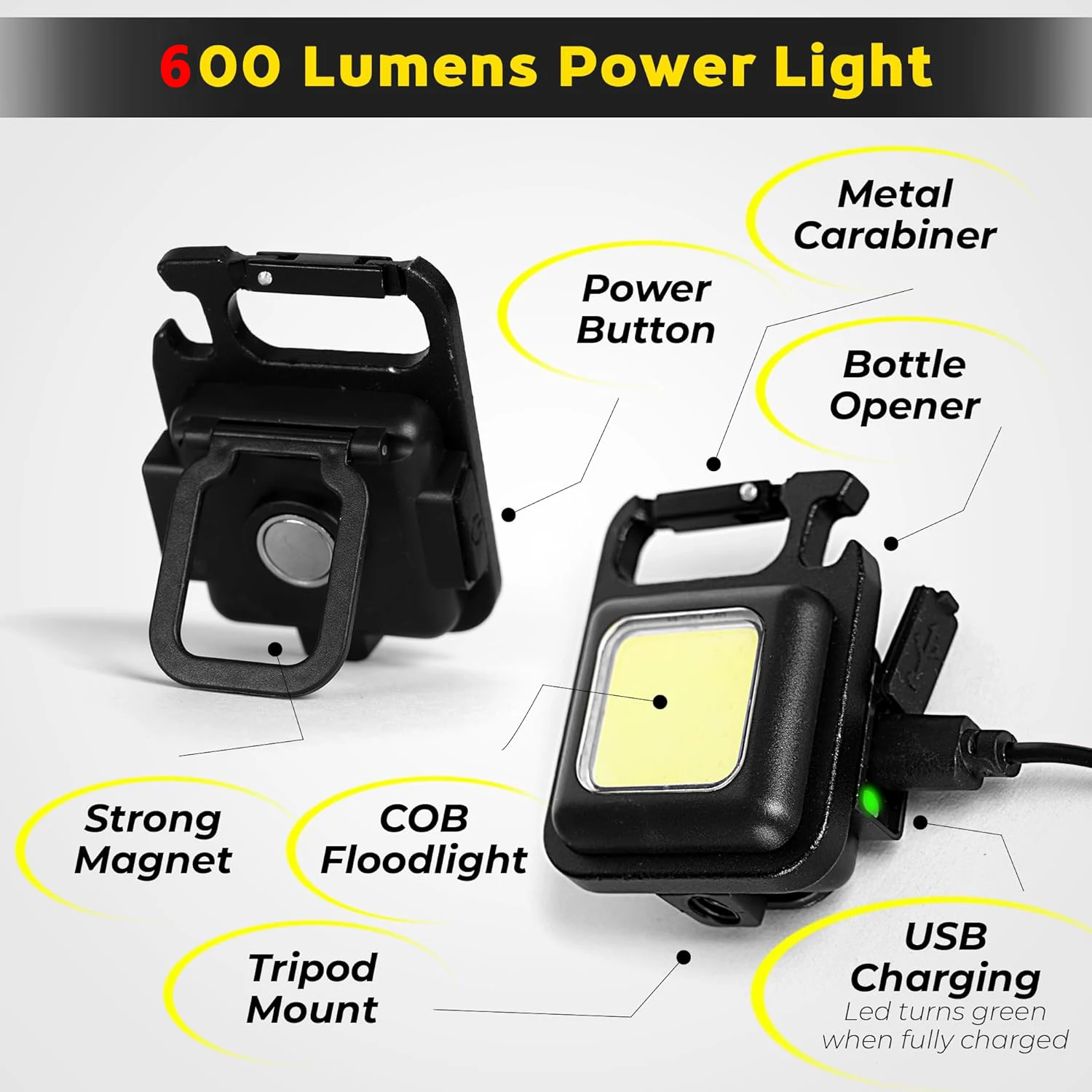 Портативный мини-фонарик-брело – обзор и цена Outdoor Lighting Usb
