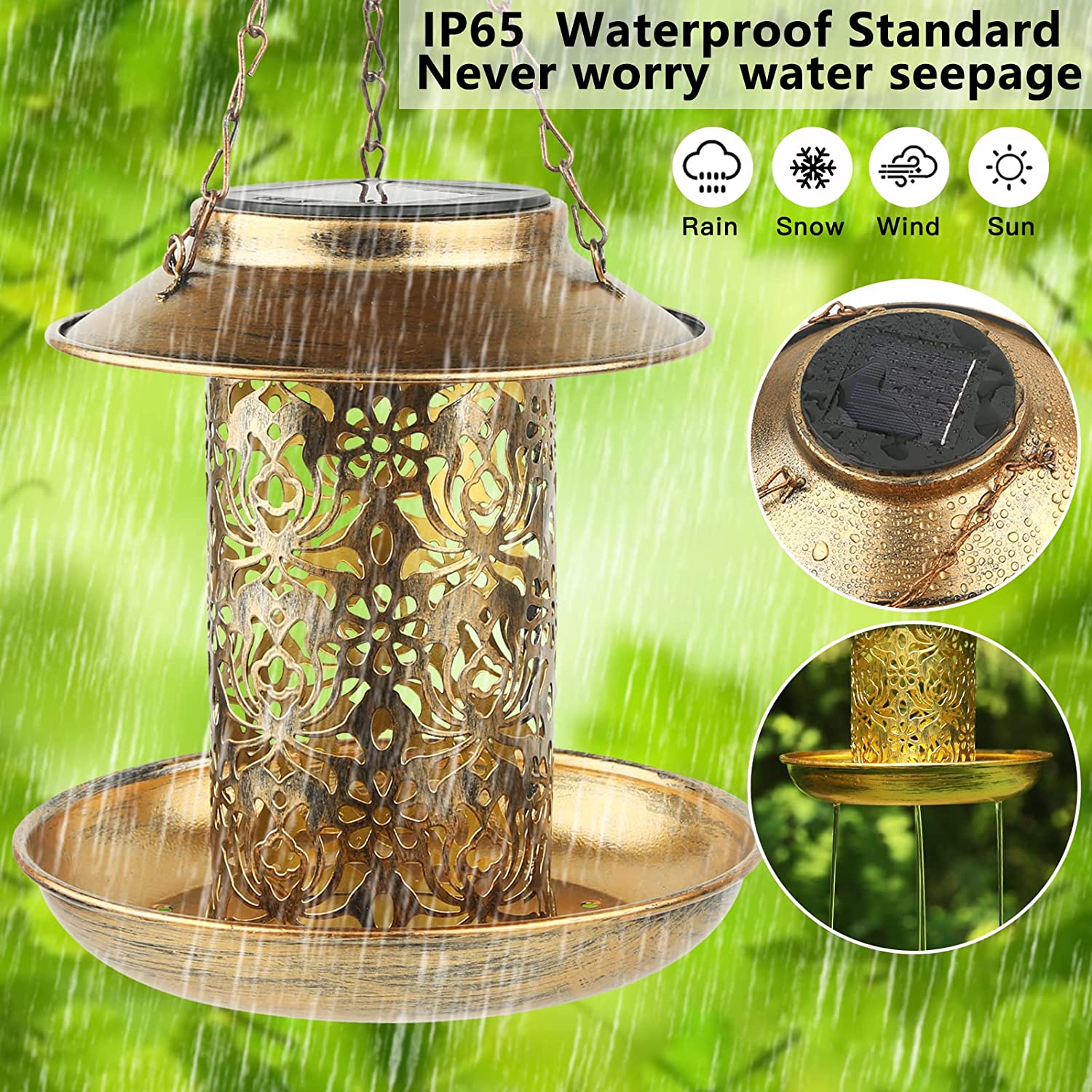 Солнечная кормушка для птиц, м – обзор и цена Outdoor Lighting Backyard Ideas