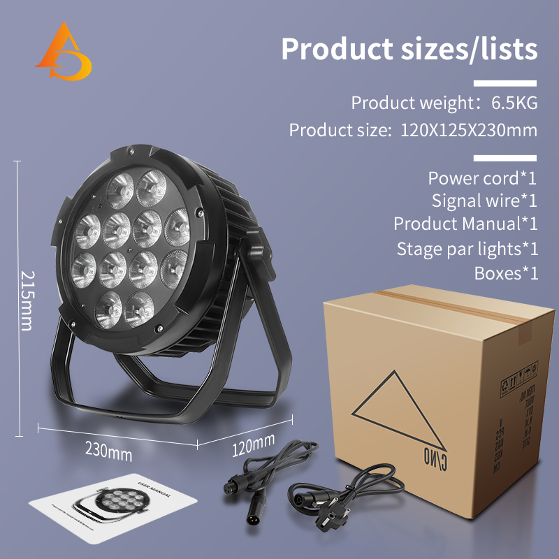 IP65 Водонепроницаемый 12X18W  – обзор и цена Outdoor Lighting Ideas For Party