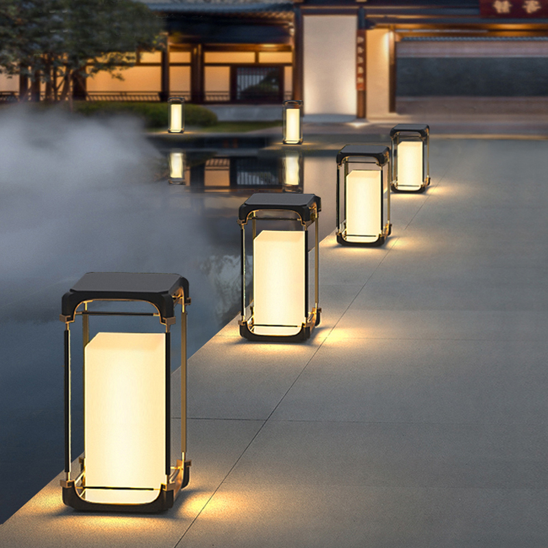 Светящийся напольный светильни – обзор и цена Outdoor Lighting Led