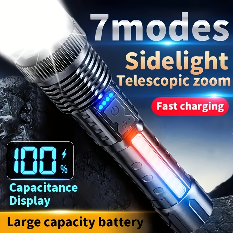 Мощный светодиодный фонарь с и – обзор и цена Outdoor Lighting Usb